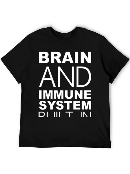 Brain and Immune System T-Shirt - Black