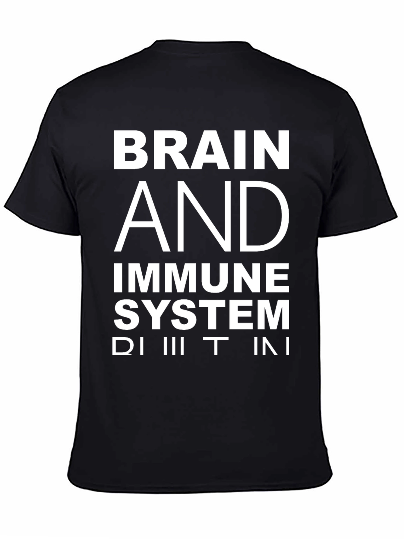 Brain and Immune System T-Shirt - Black