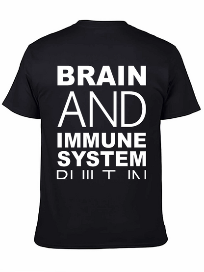 Brain and Immune System T-Shirt - Black