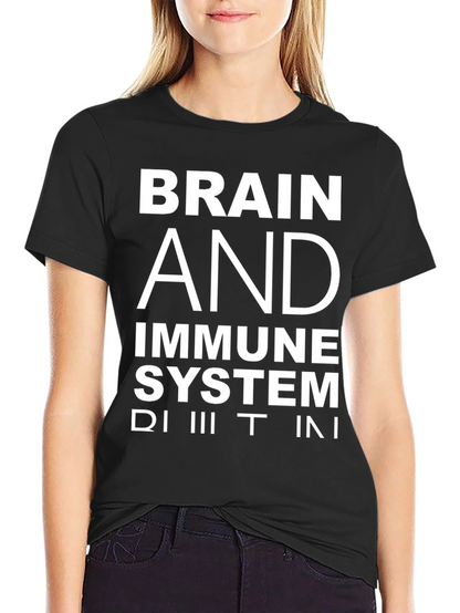 Brain and Immune System T-Shirt - Black
