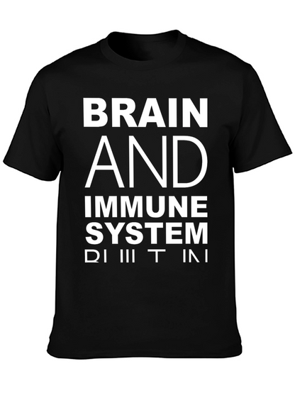 Brain and Immune System T-Shirt - Black