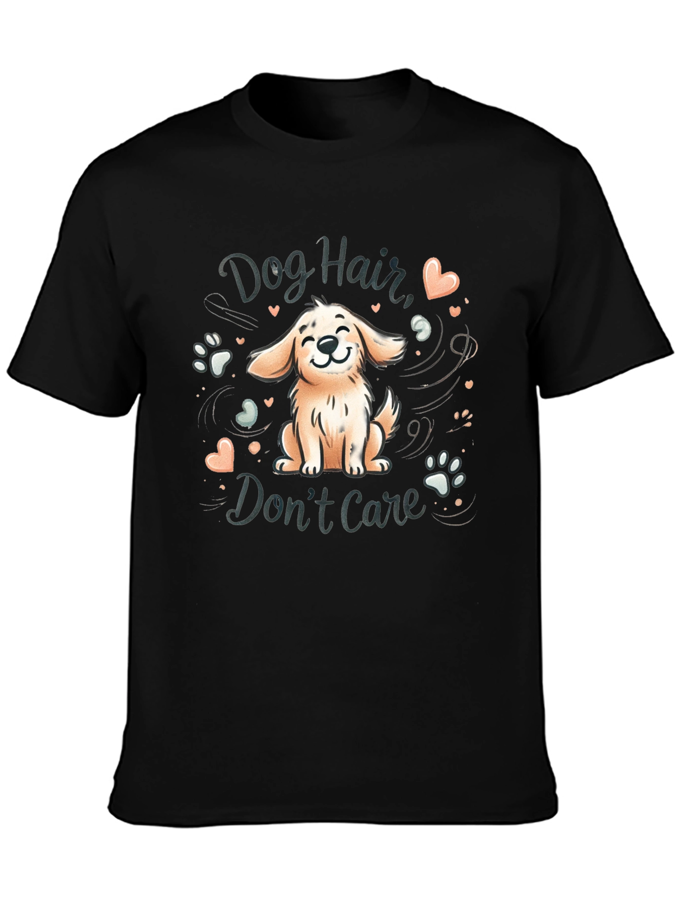 Dog Hair Dont Care Graphic Tee