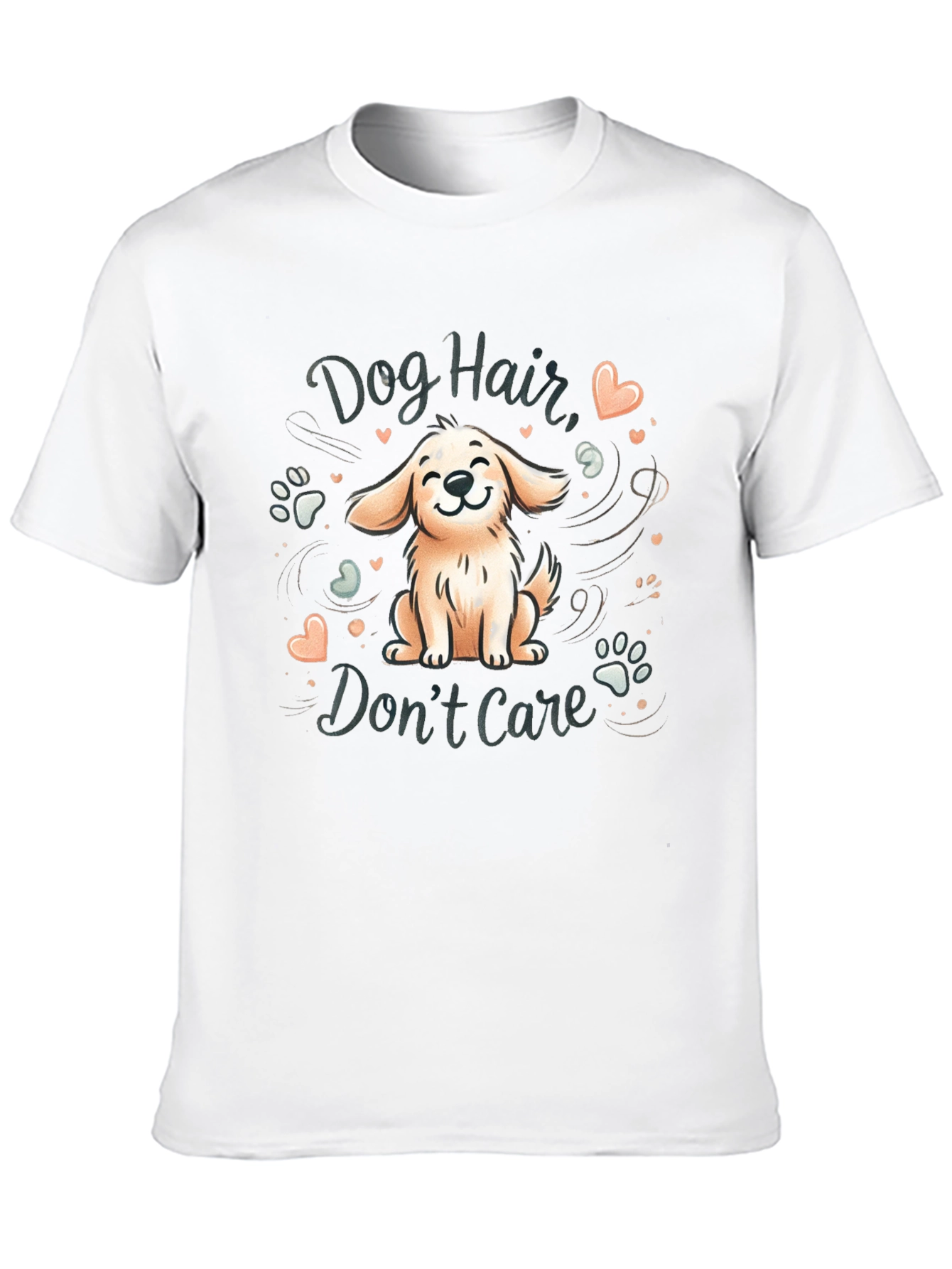 Dog Hair Dont Care Graphic Tee