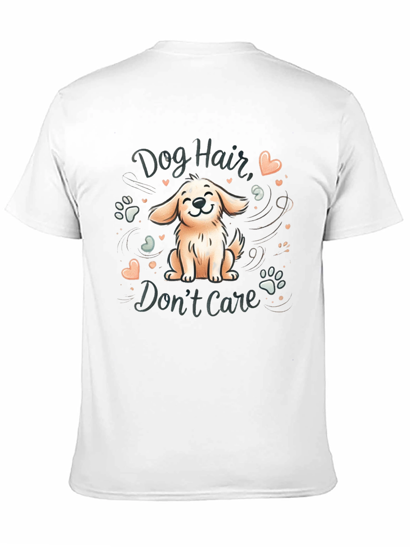Dog Hair Dont Care Graphic Tee