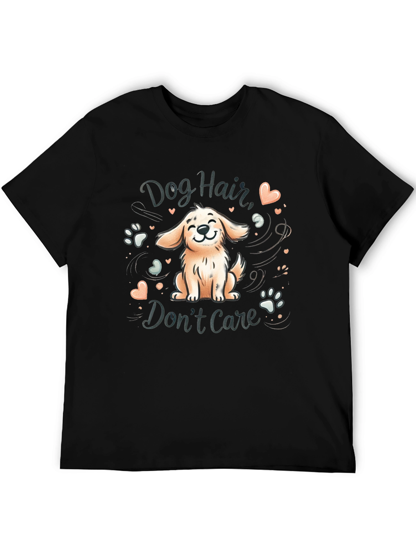 Dog Hair Dont Care Graphic Tee