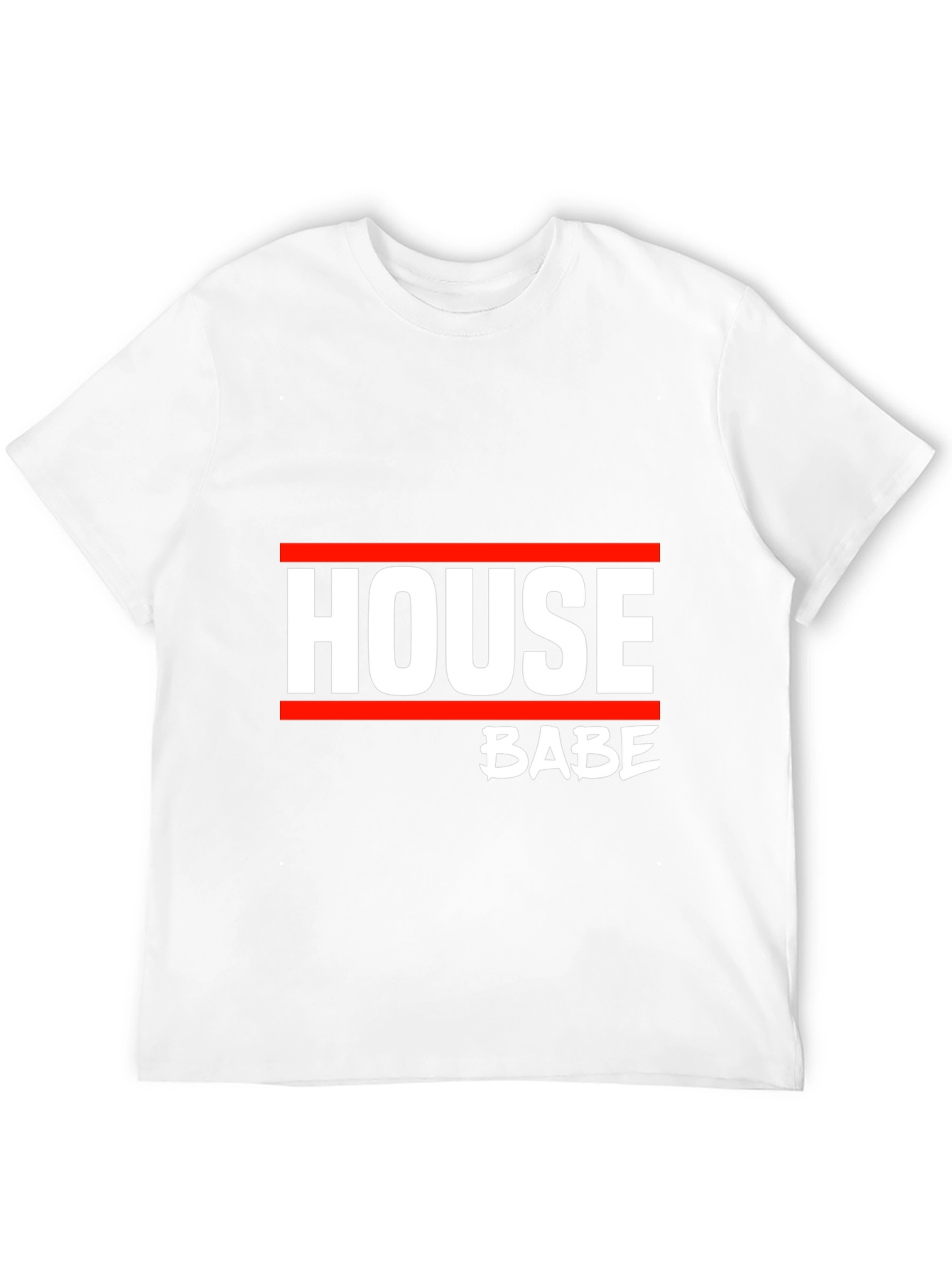 House Babe Graphic Tee - Black