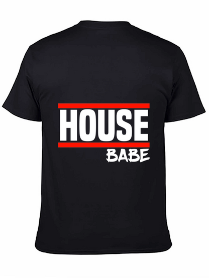 House Babe Graphic Tee - Black