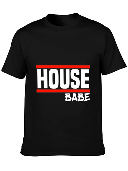House Babe Graphic Tee - Black