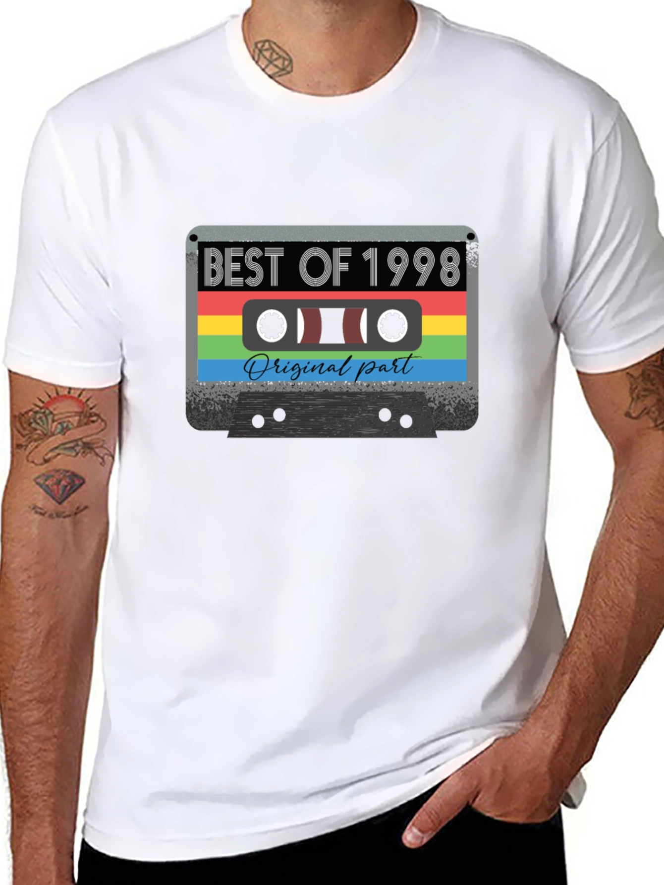 Best of 1998 Cassette Tape Graphic T-Shirt