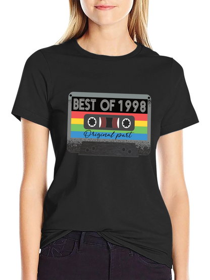 Best of 1998 Cassette Tape Graphic T-Shirt