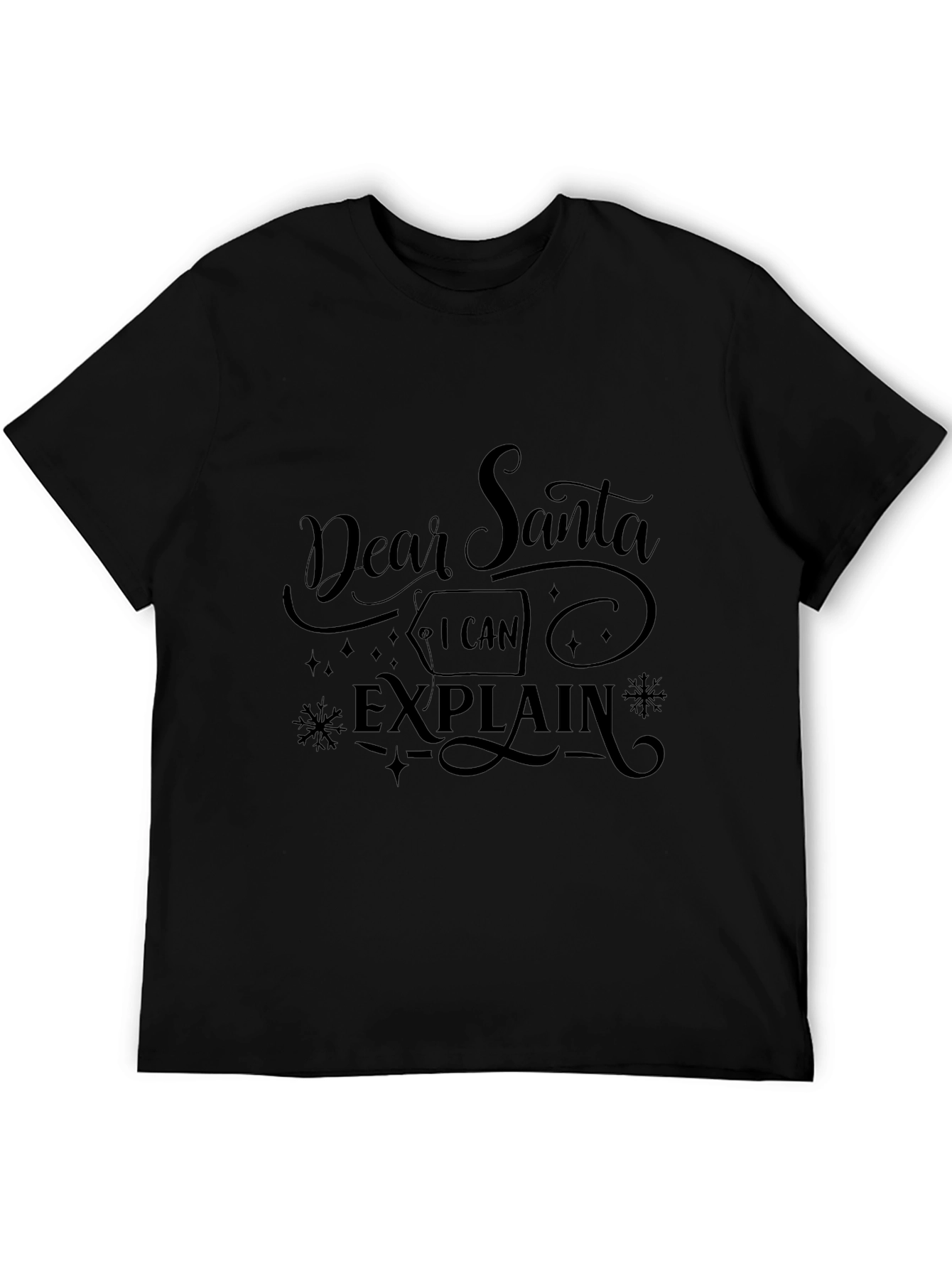 Dear Santa I Can Explain Graphic Tee