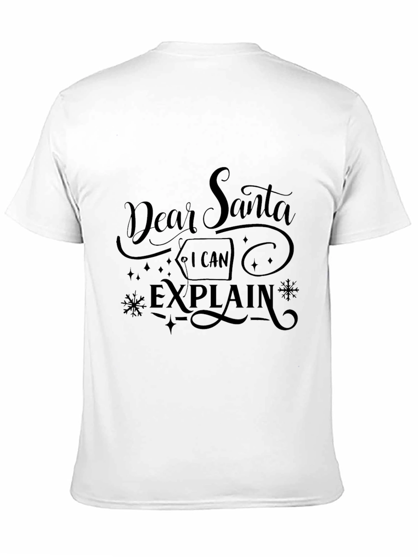 Dear Santa I Can Explain Graphic Tee