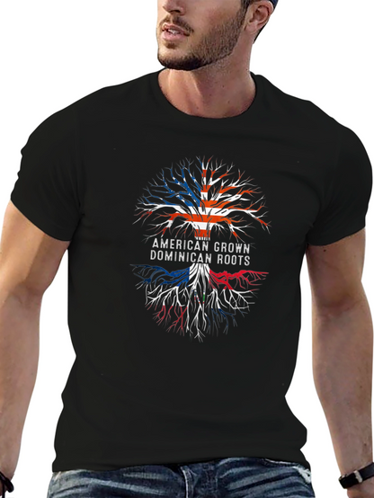 American Grown Dominican Roots T-Shirt