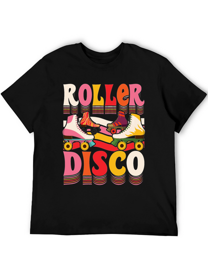 Roller Disco Graphic Tee - Retro Vibes!
