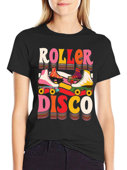 Roller Disco Graphic Tee - Retro Vibes!