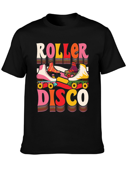 Roller Disco Graphic Tee - Retro Vibes!