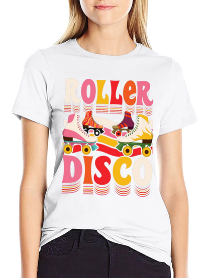 Roller Disco Graphic Tee - Retro Vibes!