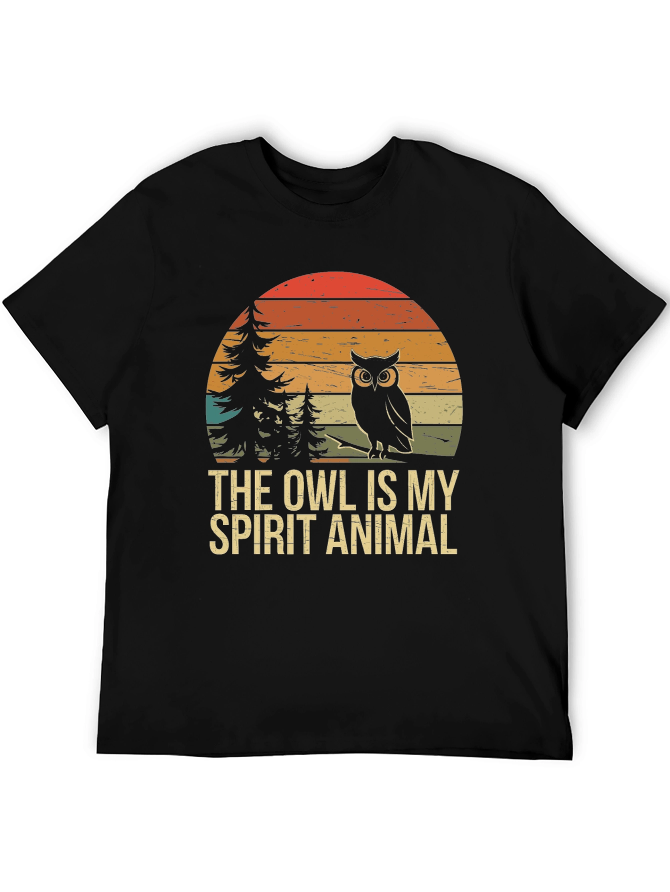 Owl Spirit Animal Graphic Tee