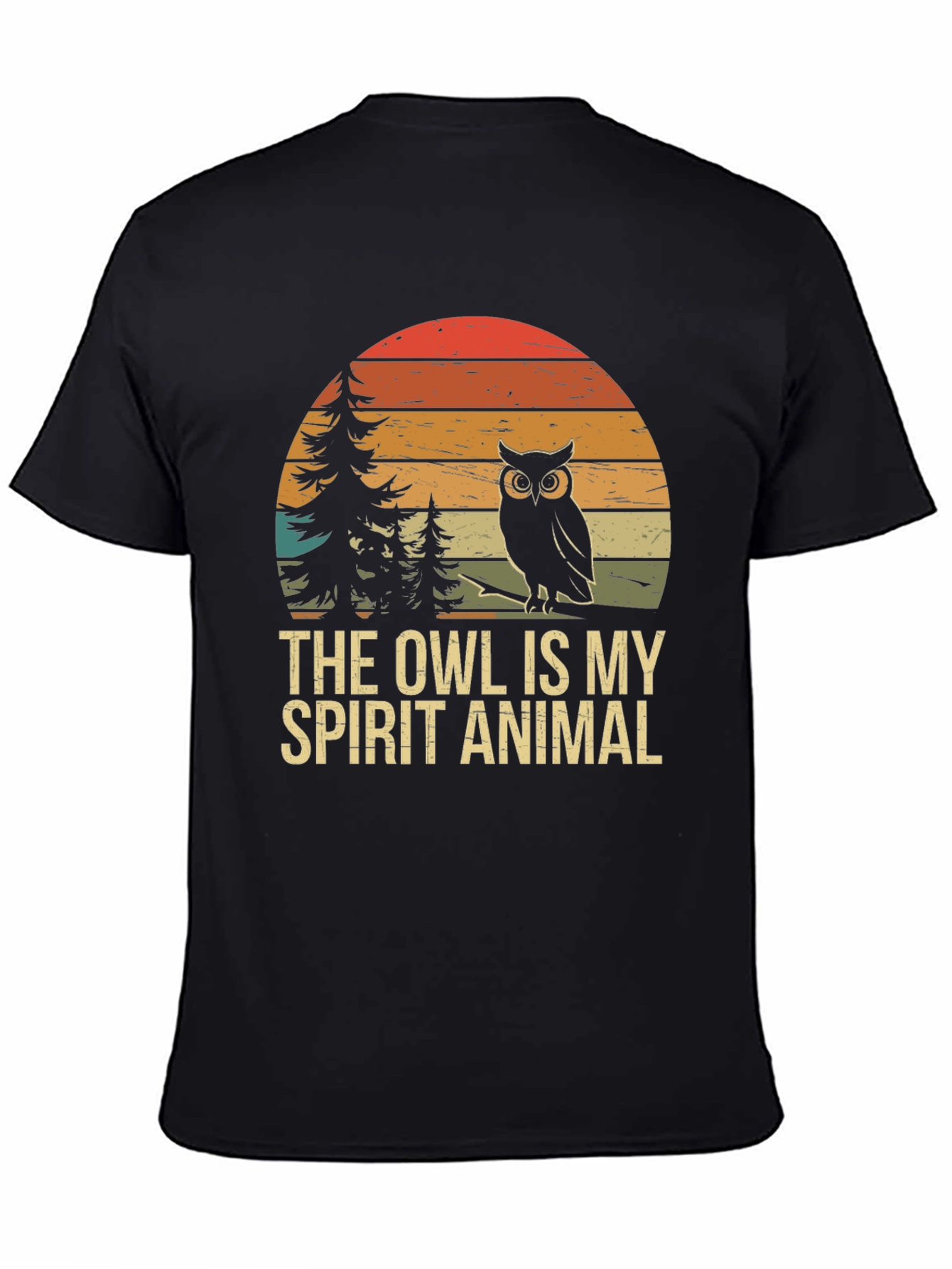 Owl Spirit Animal Graphic Tee