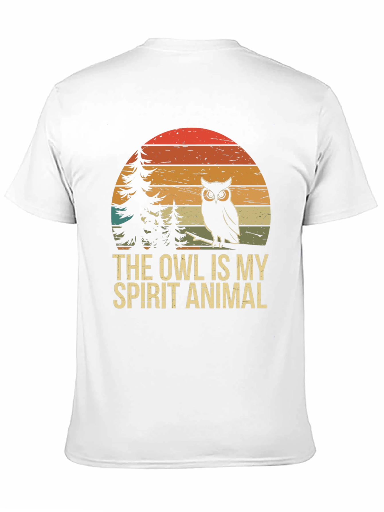 Owl Spirit Animal Graphic Tee