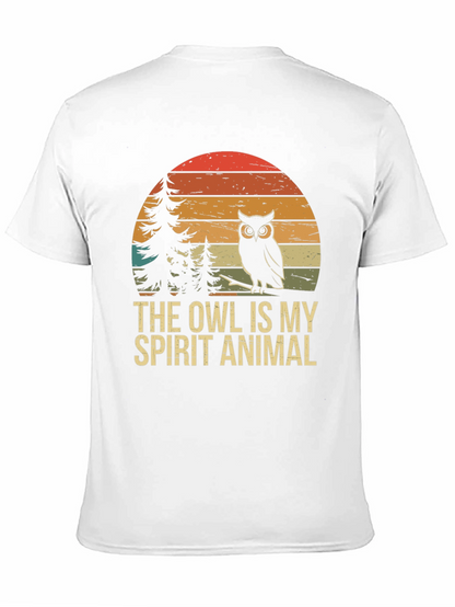 Owl Spirit Animal Graphic Tee