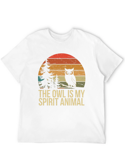 Owl Spirit Animal Graphic Tee