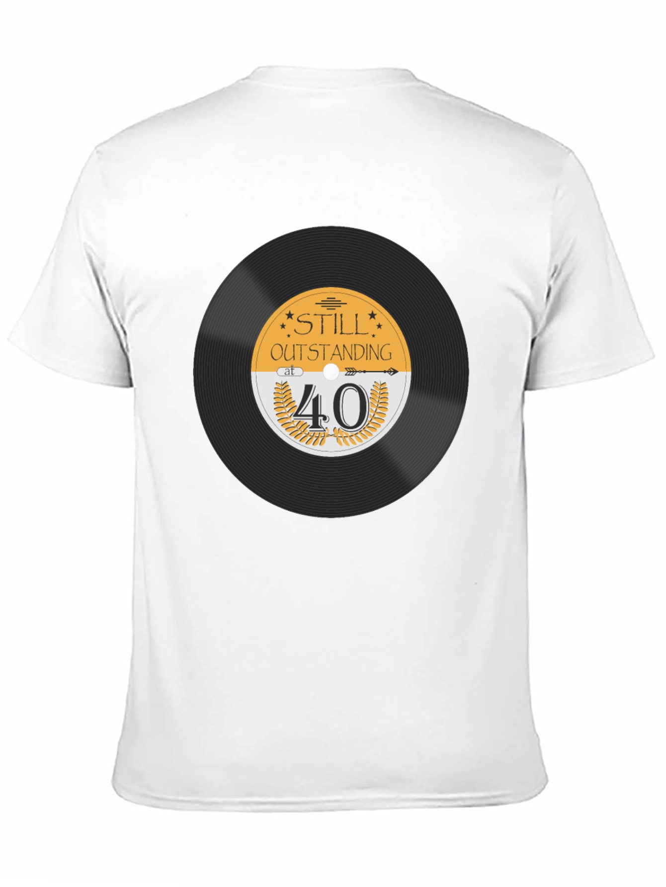 Still Outstanding at 40 Black T-Shirt