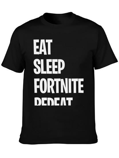 Eat Sleep Fortnite Repeat Gamer T-Shirt