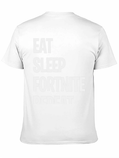 Eat Sleep Fortnite Repeat Gamer T-Shirt