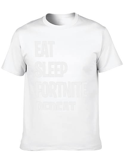 Eat Sleep Fortnite Repeat Gamer T-Shirt