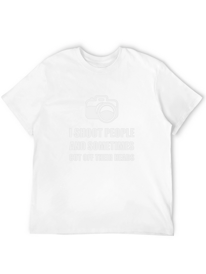 I Shoot People Funny Photographer T-Shirt