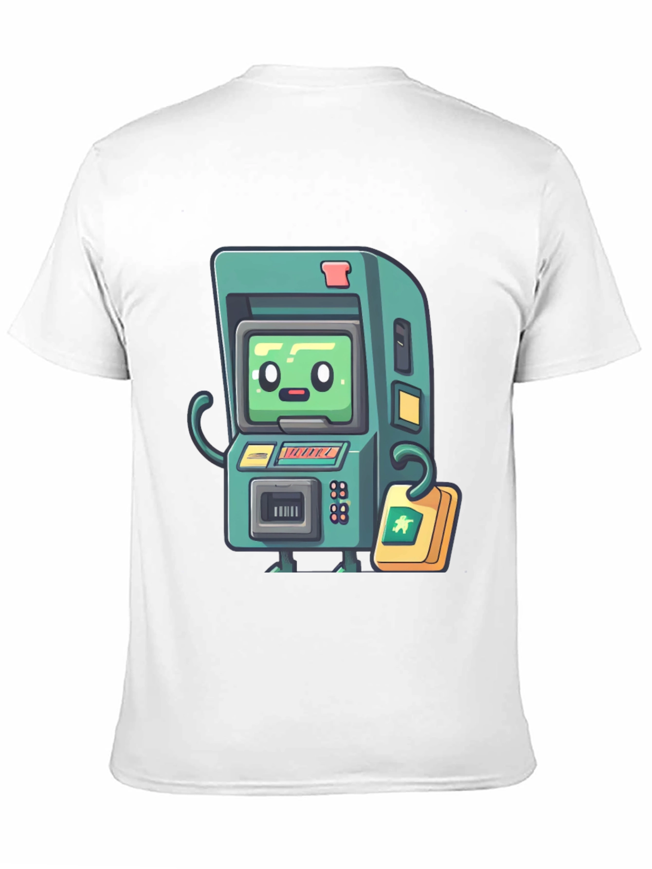 Retro Arcade Game T-Shirt - Black Cotton Tee
