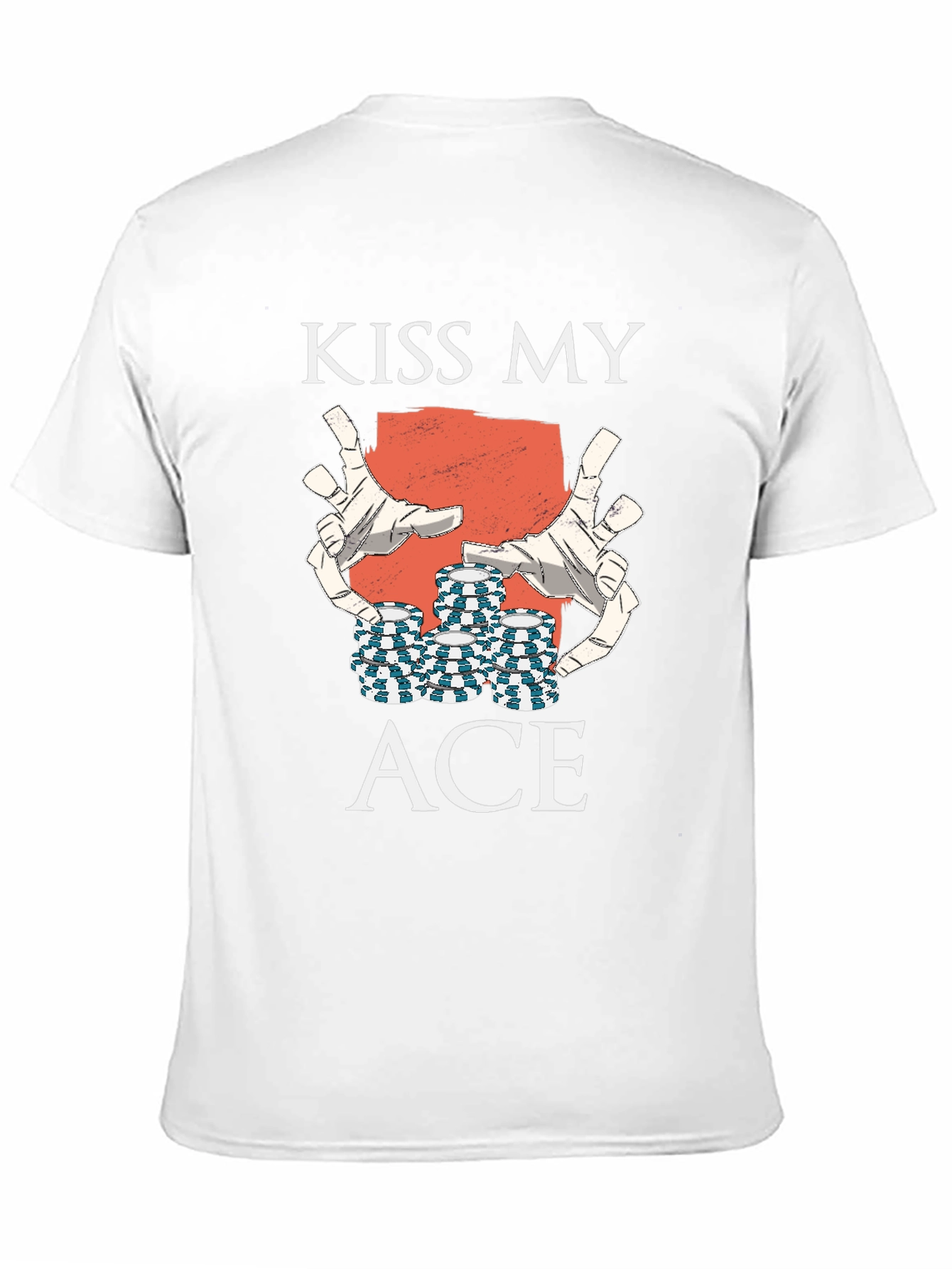Kiss My Ace Graphic Tee - Black