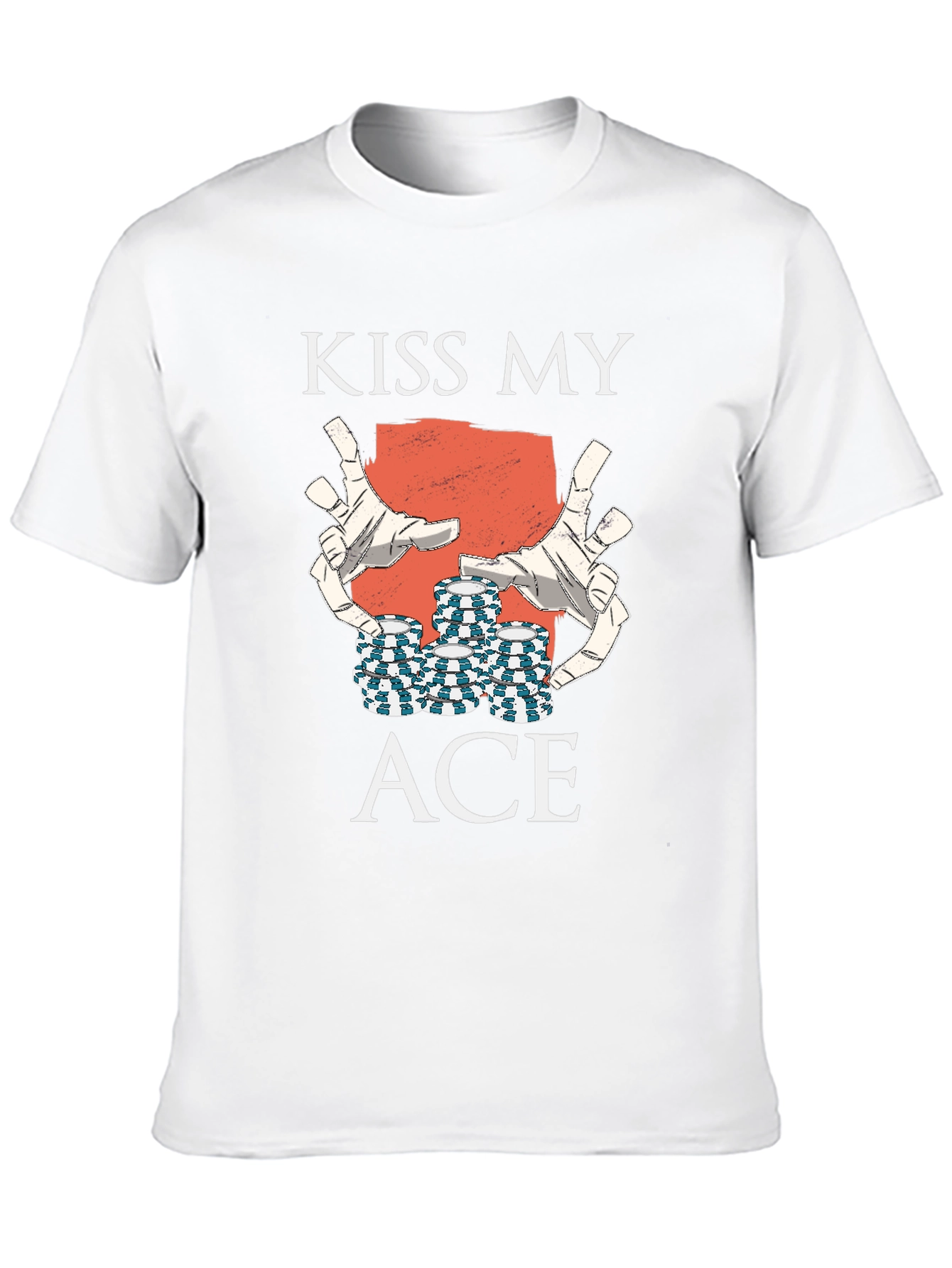 Kiss My Ace Graphic Tee - Black