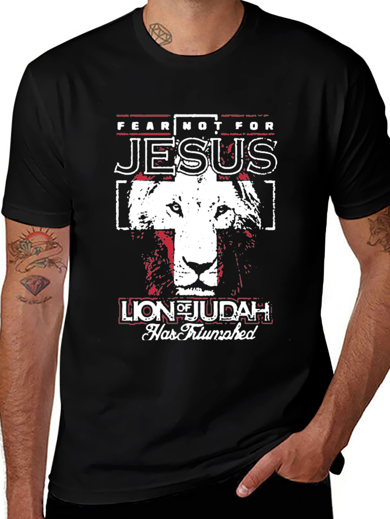 Jesus Lion of Judah Christian T-Shirt
