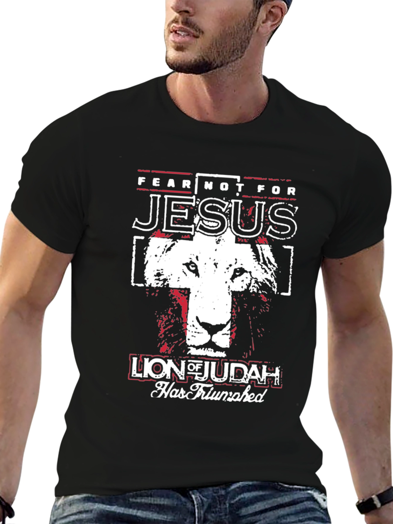Jesus Lion of Judah Christian T-Shirt