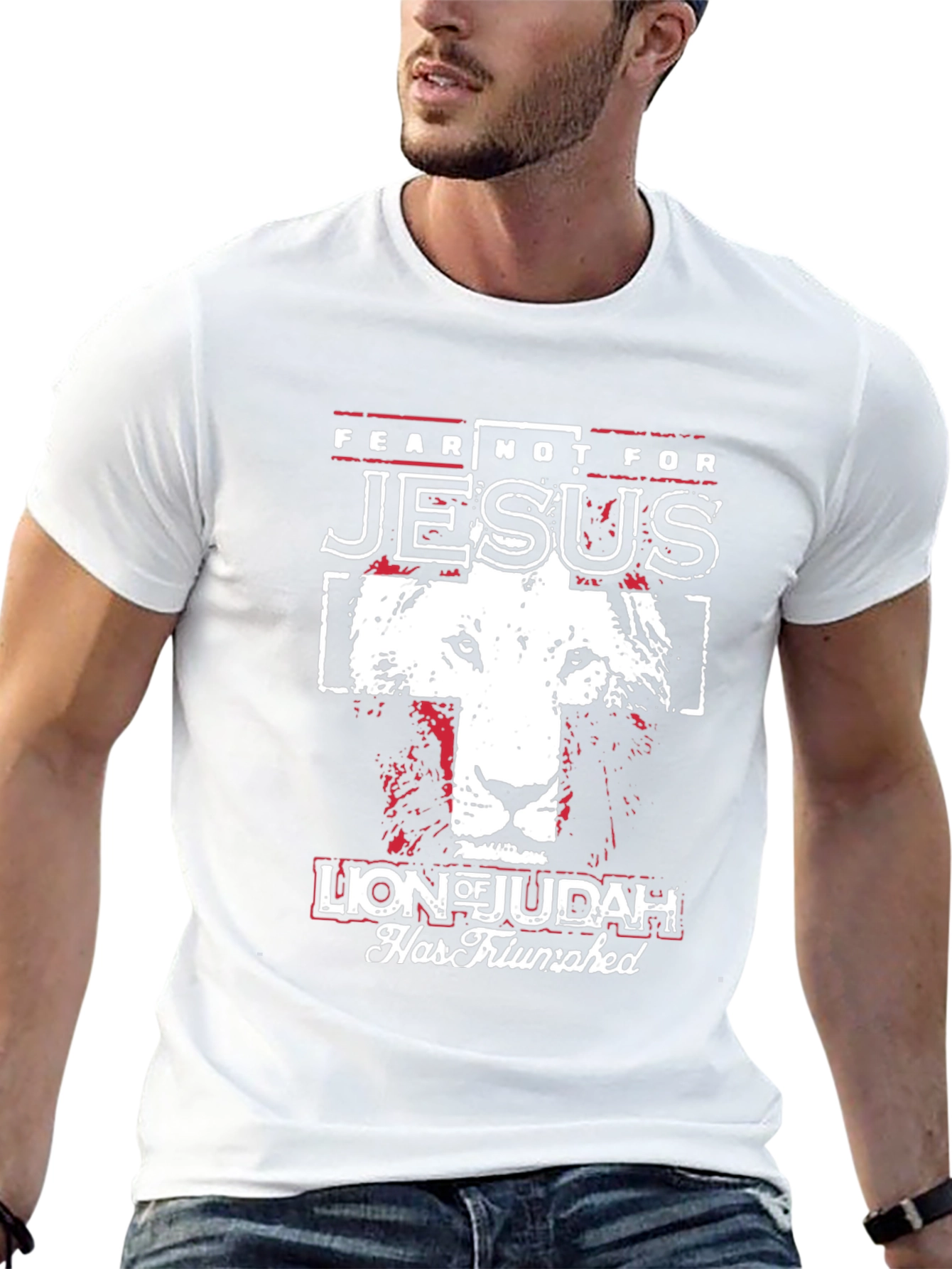 Jesus Lion of Judah Christian T-Shirt