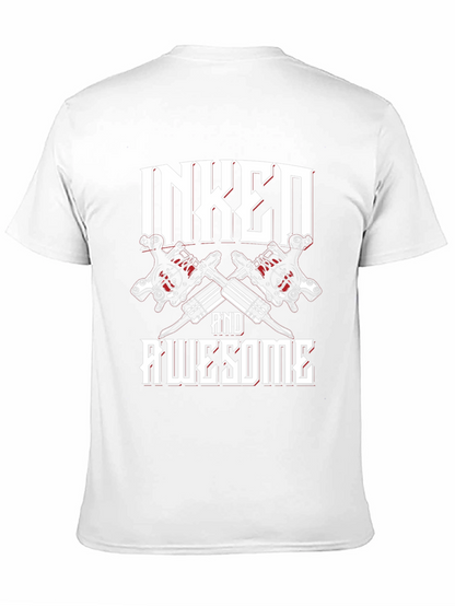 Inked and Awesome Graphic Tee - Black T-Shirt