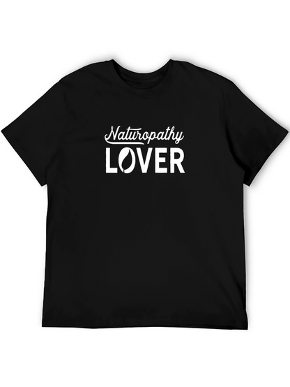 Naturopathy Lover Black T-Shirt