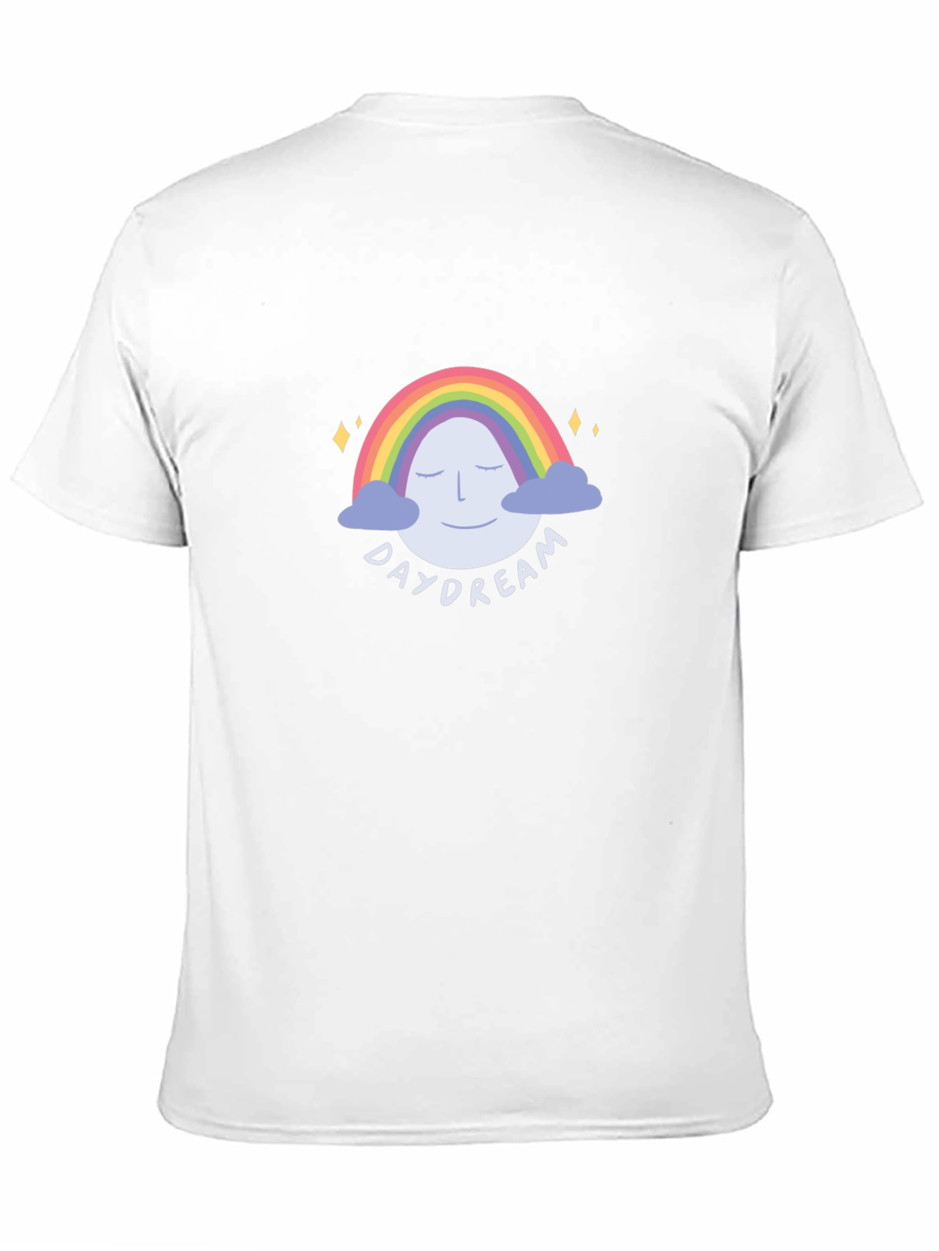 Daydream Rainbow Graphic Tee - Unisex Black T-Shirt