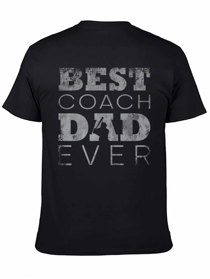 Best Coach Dad Ever Graphic Tee
