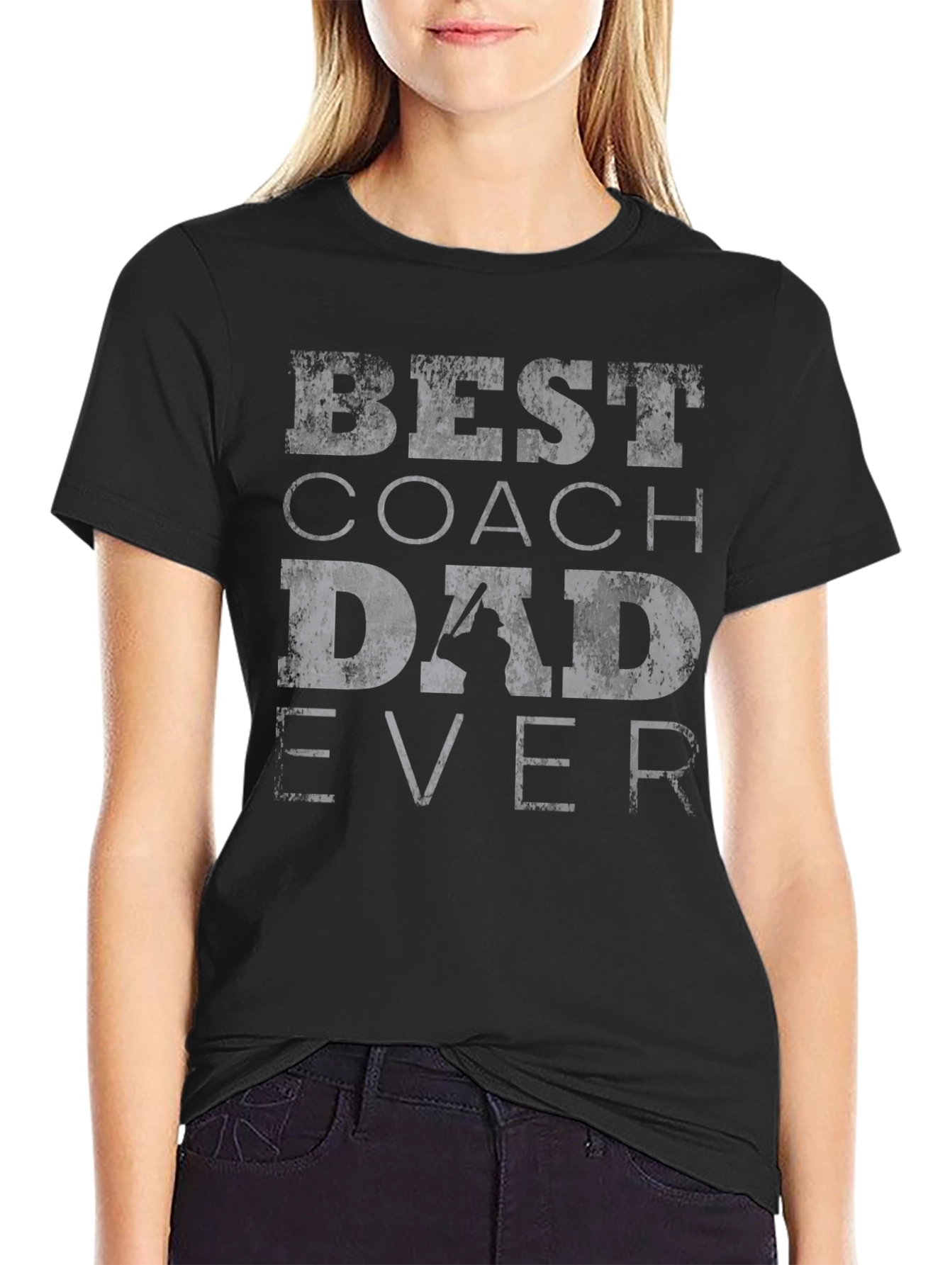 Best Coach Dad Ever Graphic Tee