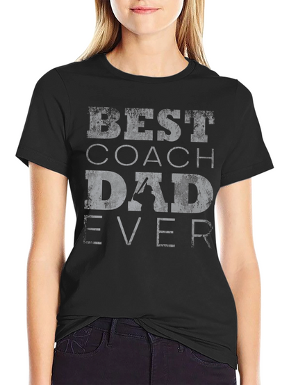 Best Coach Dad Ever Graphic Tee