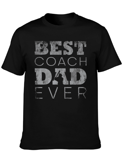 Best Coach Dad Ever Graphic Tee