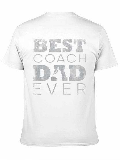 Best Coach Dad Ever Graphic Tee