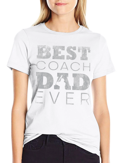 Best Coach Dad Ever Graphic Tee