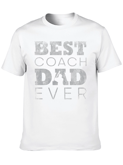 Best Coach Dad Ever Graphic Tee
