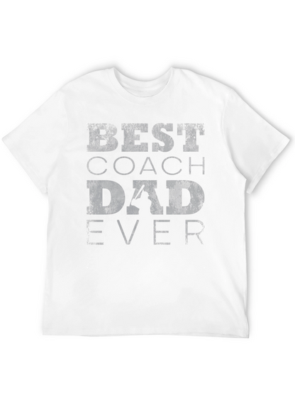 Best Coach Dad Ever Graphic Tee