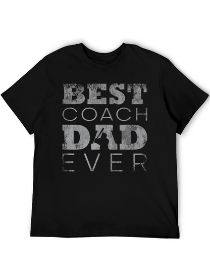 Best Coach Dad Ever Graphic Tee