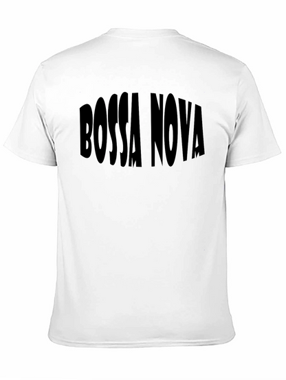 Bossa Nova Black T-Shirt - Cool Music Tee